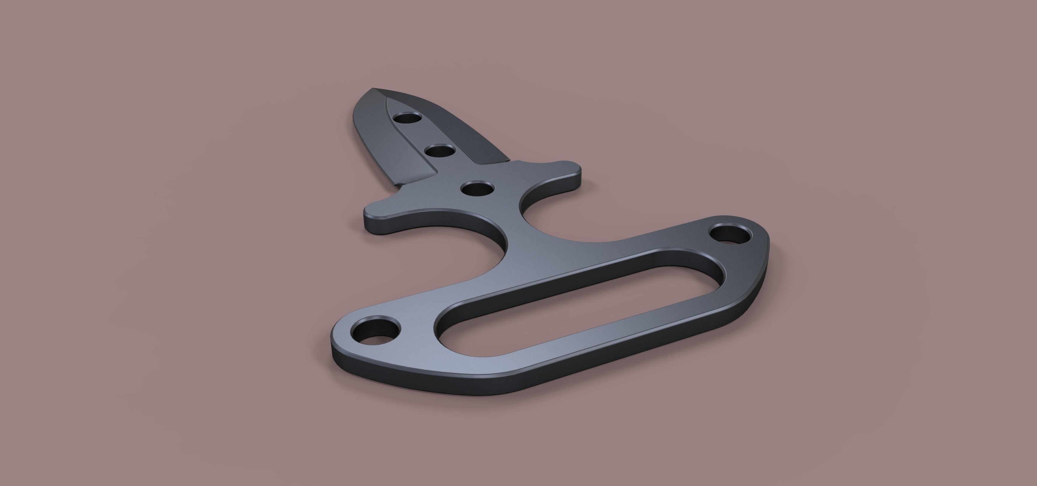 Push dagger 3D model_11