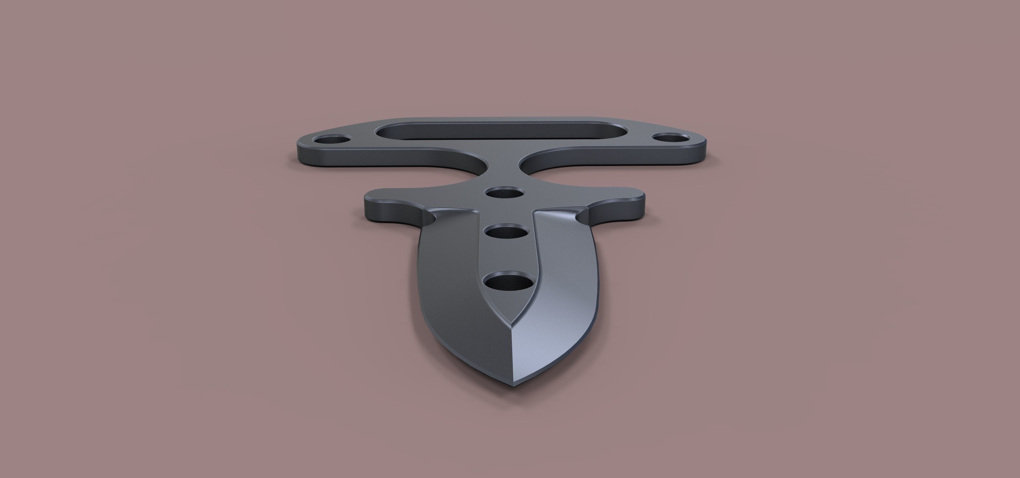 Push dagger 3D model_5