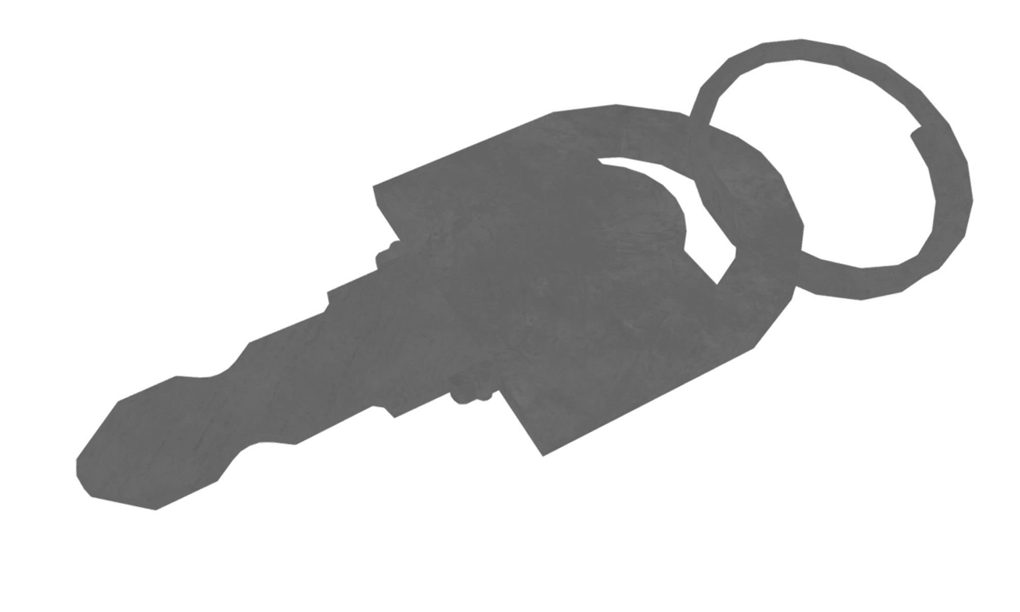 Key chain Free low-poly 3D model_8