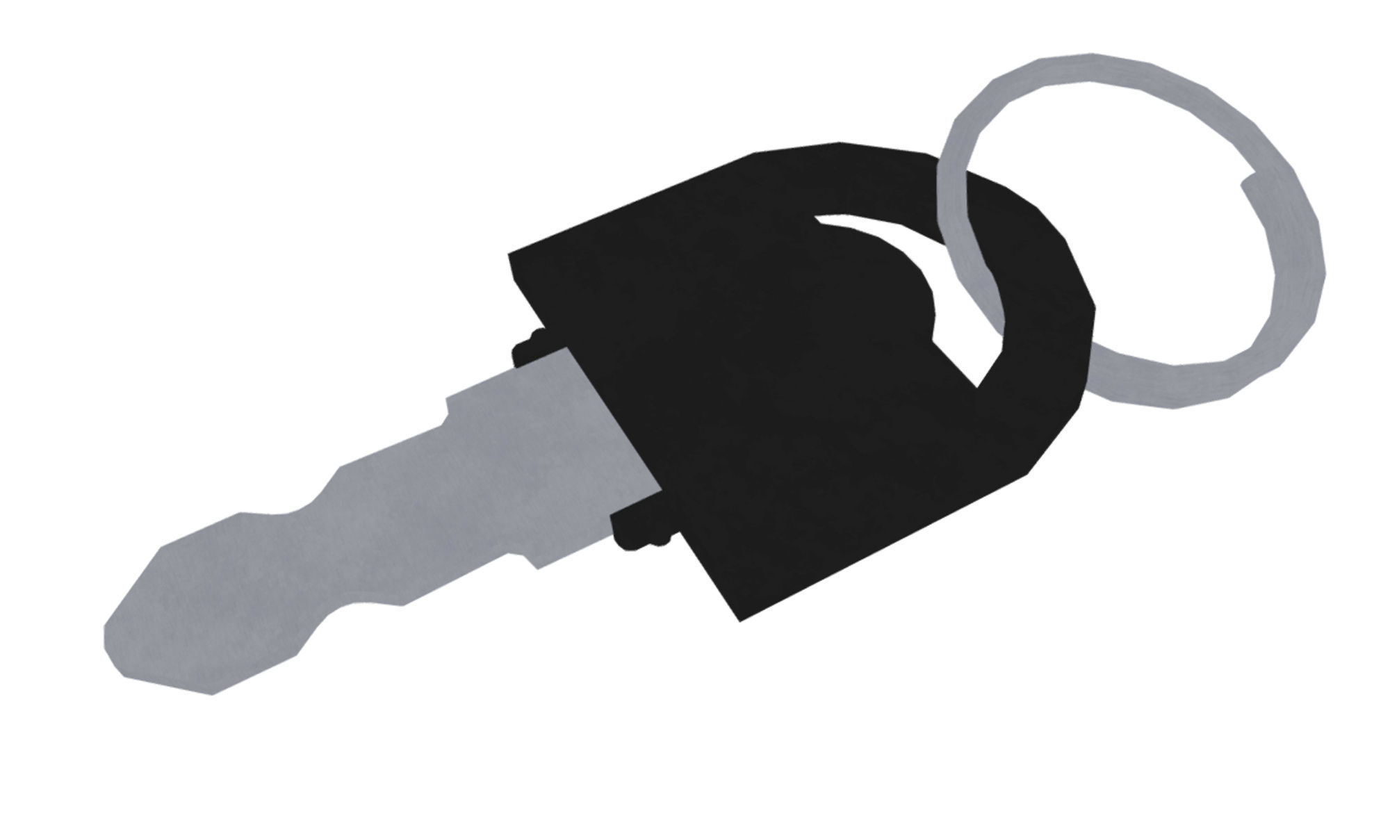 Key chain Free low-poly 3D model_9