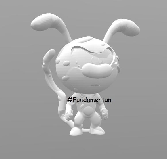 Marsupilami baby 3D print model_1