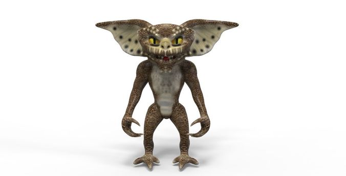 Gremlin gremlins Low-poly 3D model