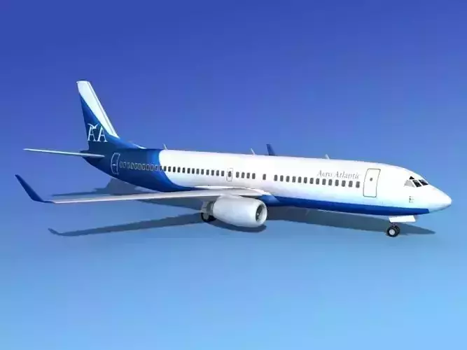 Boeing 737-800 Aero Atlantic 3D model