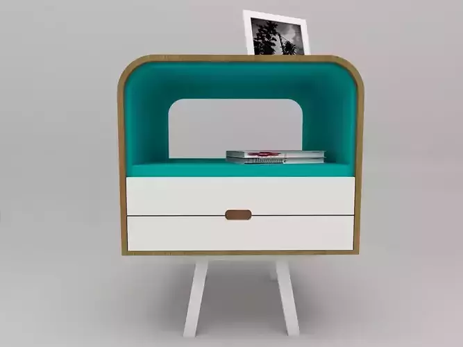 nightstand modern bedside table