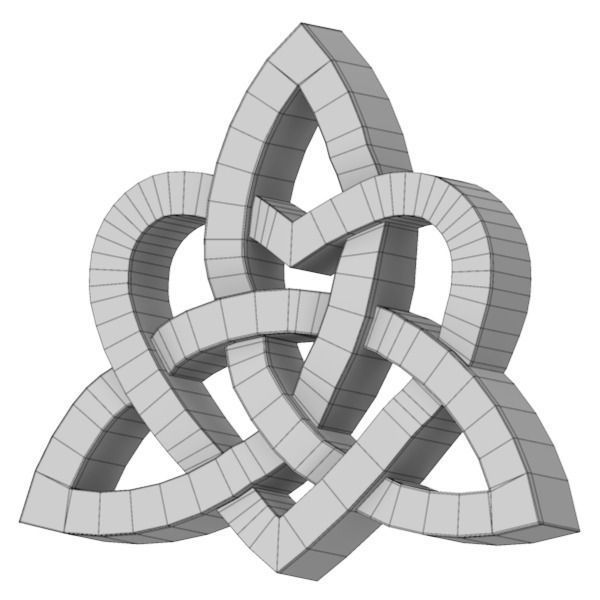 Celtic Heart 3D model_8