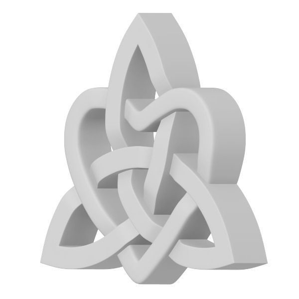 Celtic Heart 3D model_15