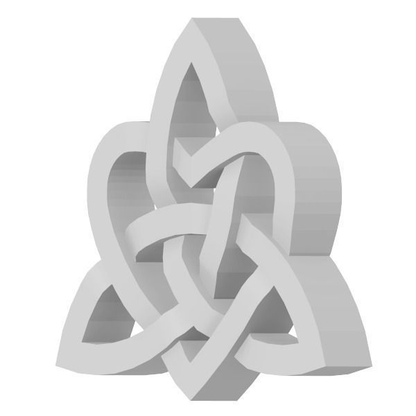 Celtic Heart 3D model_16