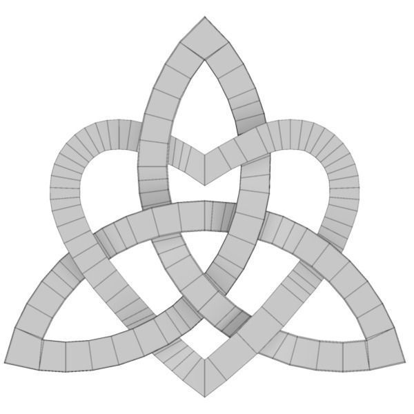 Celtic Heart 3D model_18