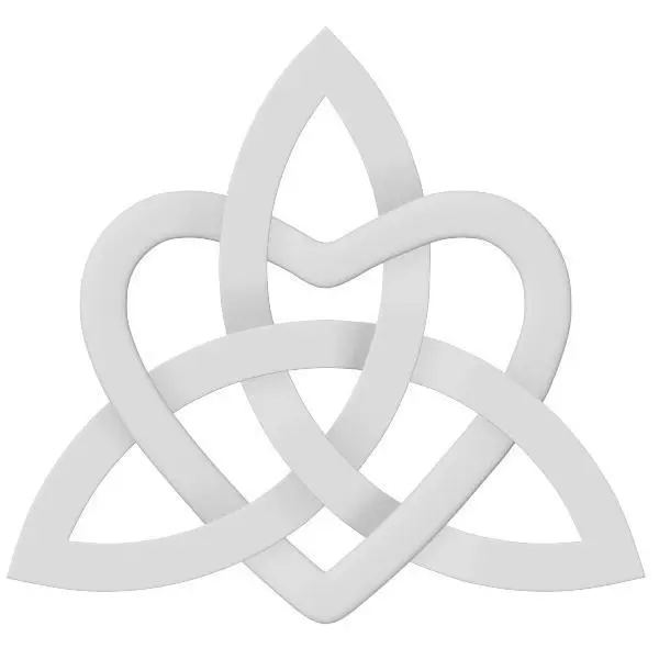 Celtic Heart 3D model_0