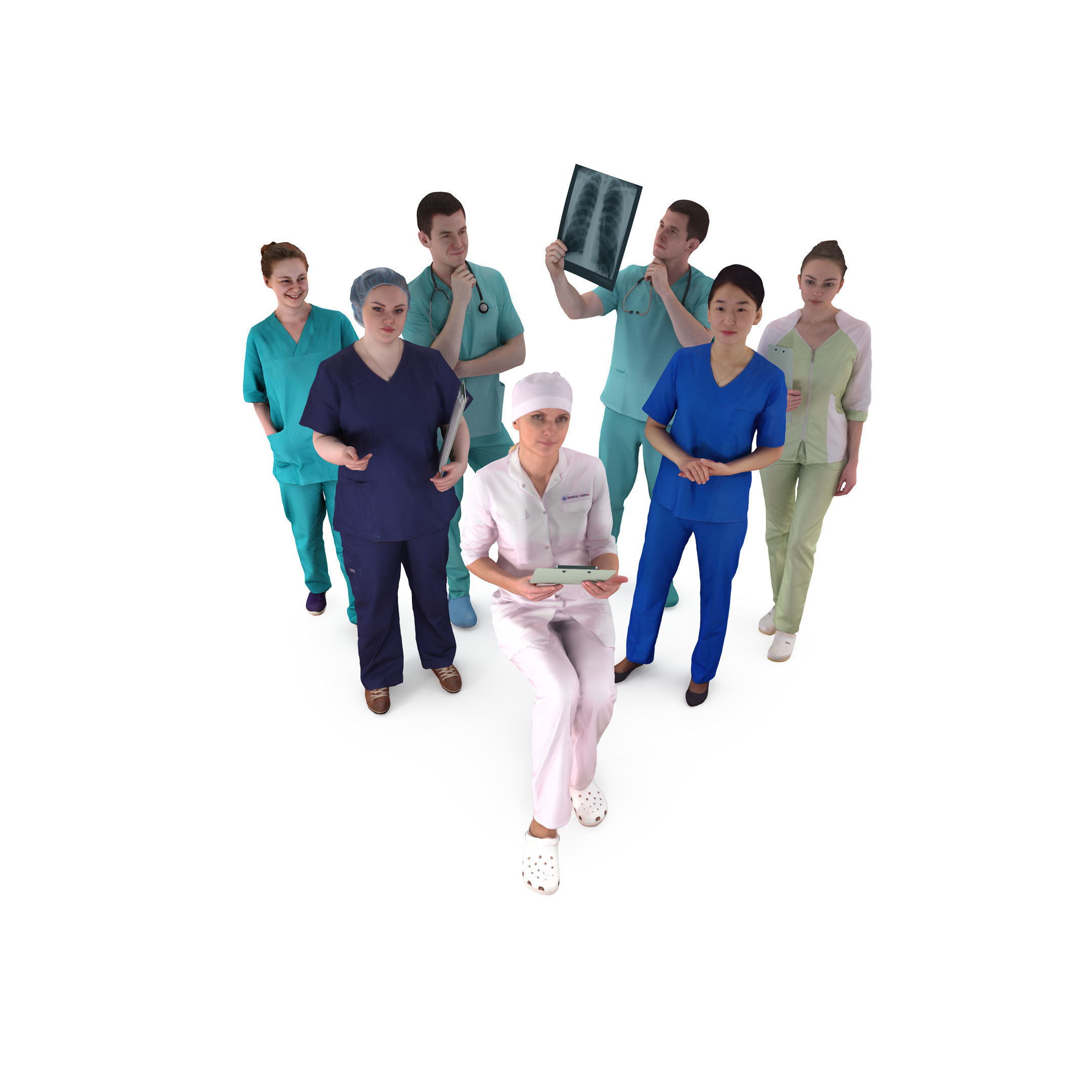 Medical Collection x7 3D Model Pack