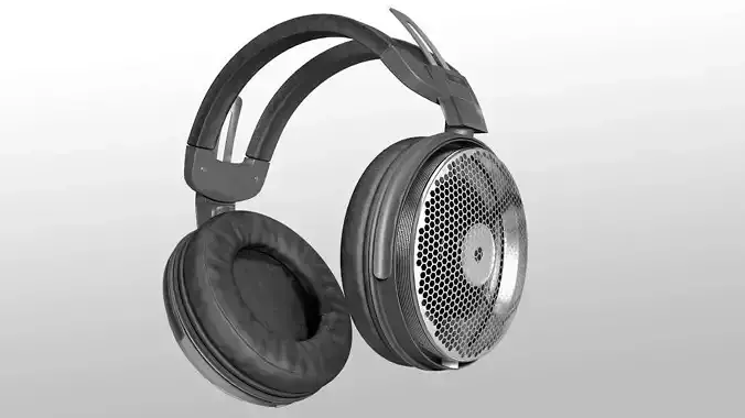 Audio-Technica ATH-ADX5000 Headphones PBR Low-poly 3D model