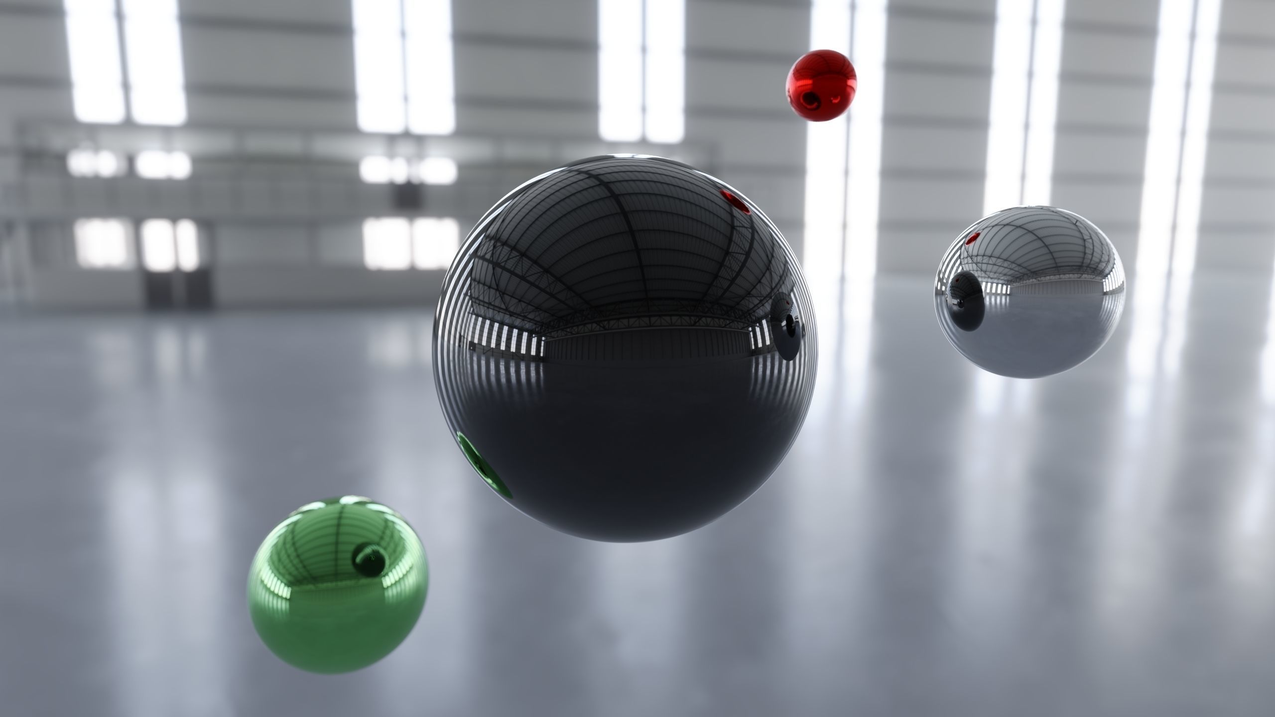 HDRI - Airplane Hangar Interior 2  Texture_4