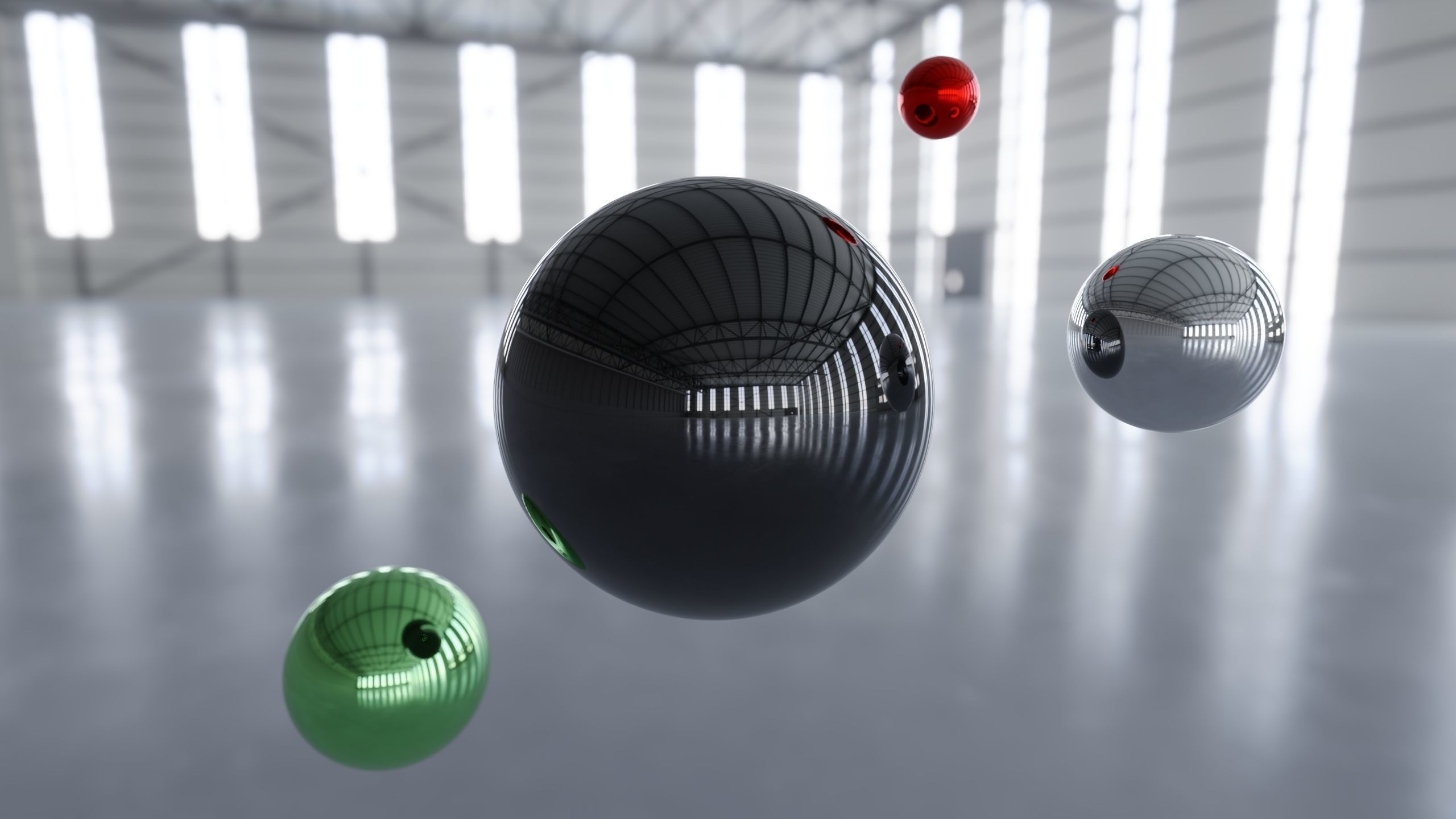 HDRI - Airplane Hangar Interior 2  Texture_9