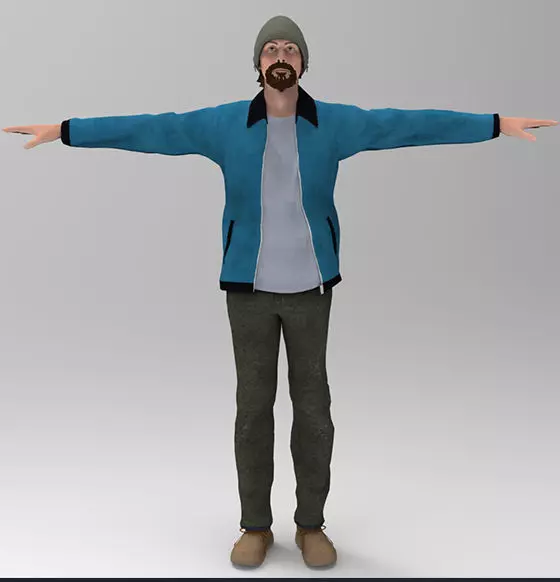 Johny Boy Free 3D model