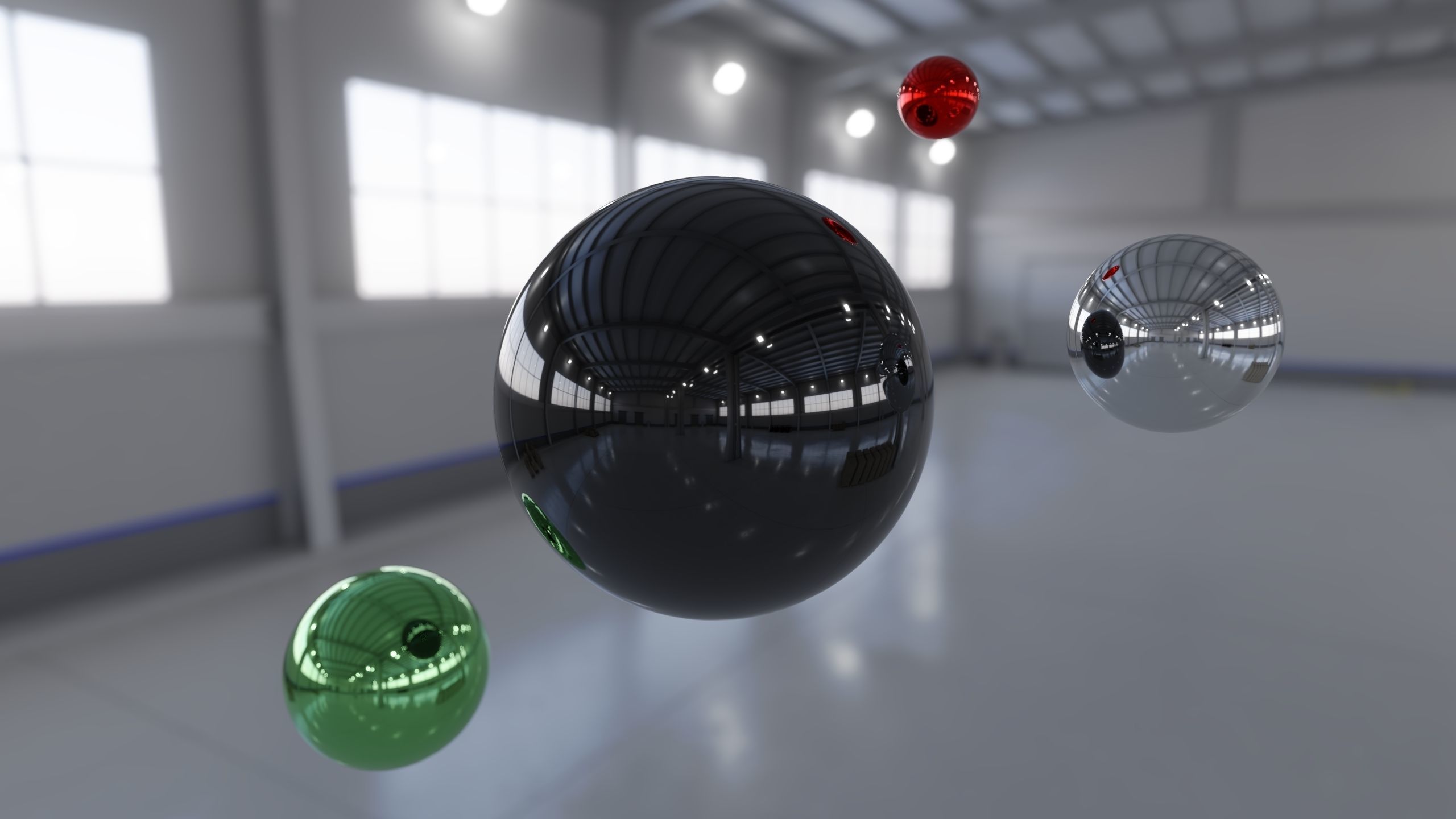 HDRI - Industrial Warehouse Interior 9 Texture_1