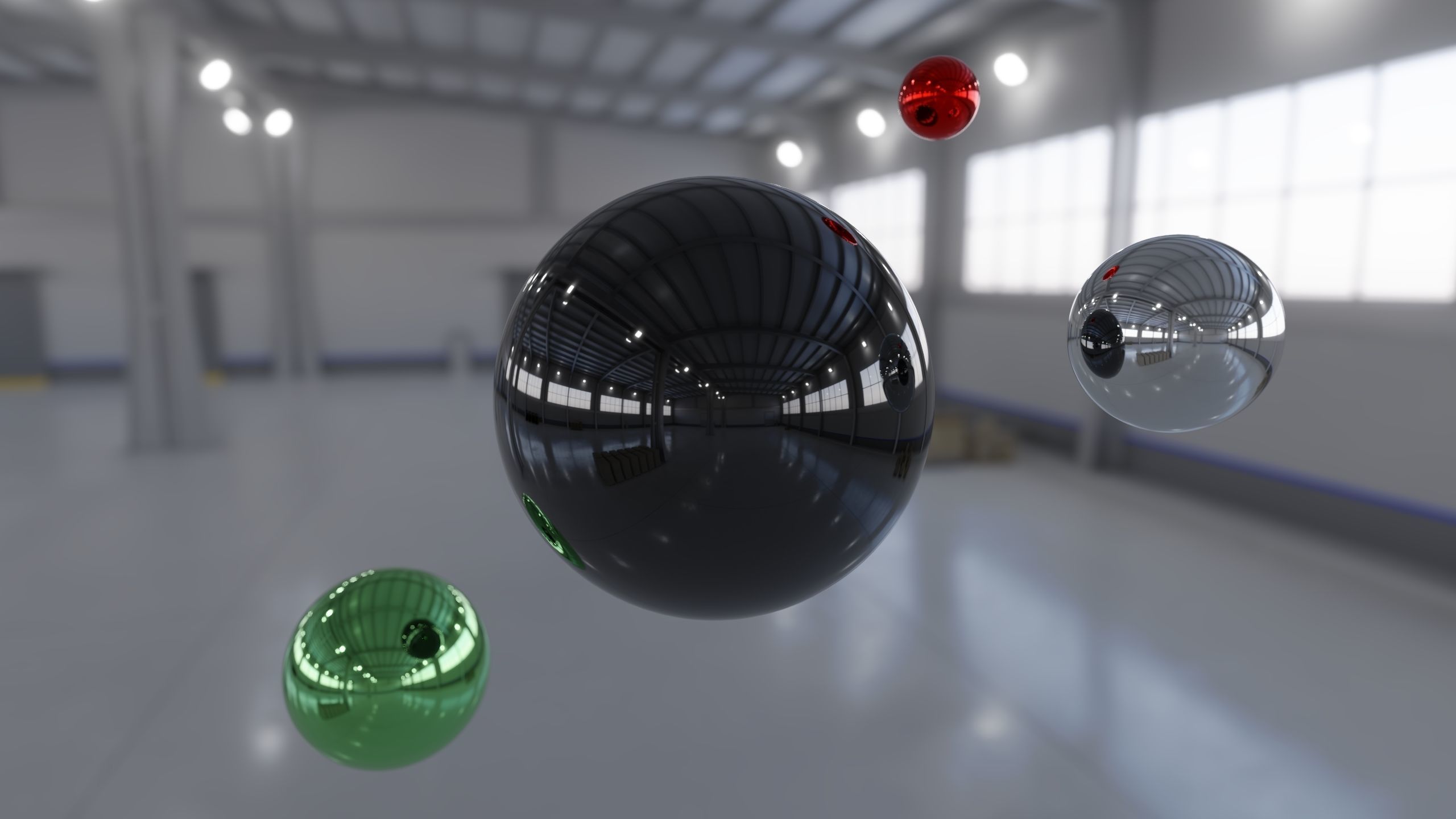 HDRI - Industrial Warehouse Interior 9 Texture_2