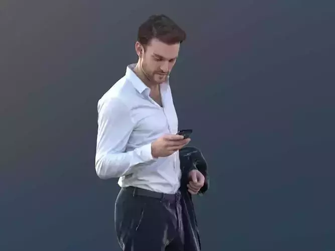 Kenneth 10069 - Smarthphone Business Man