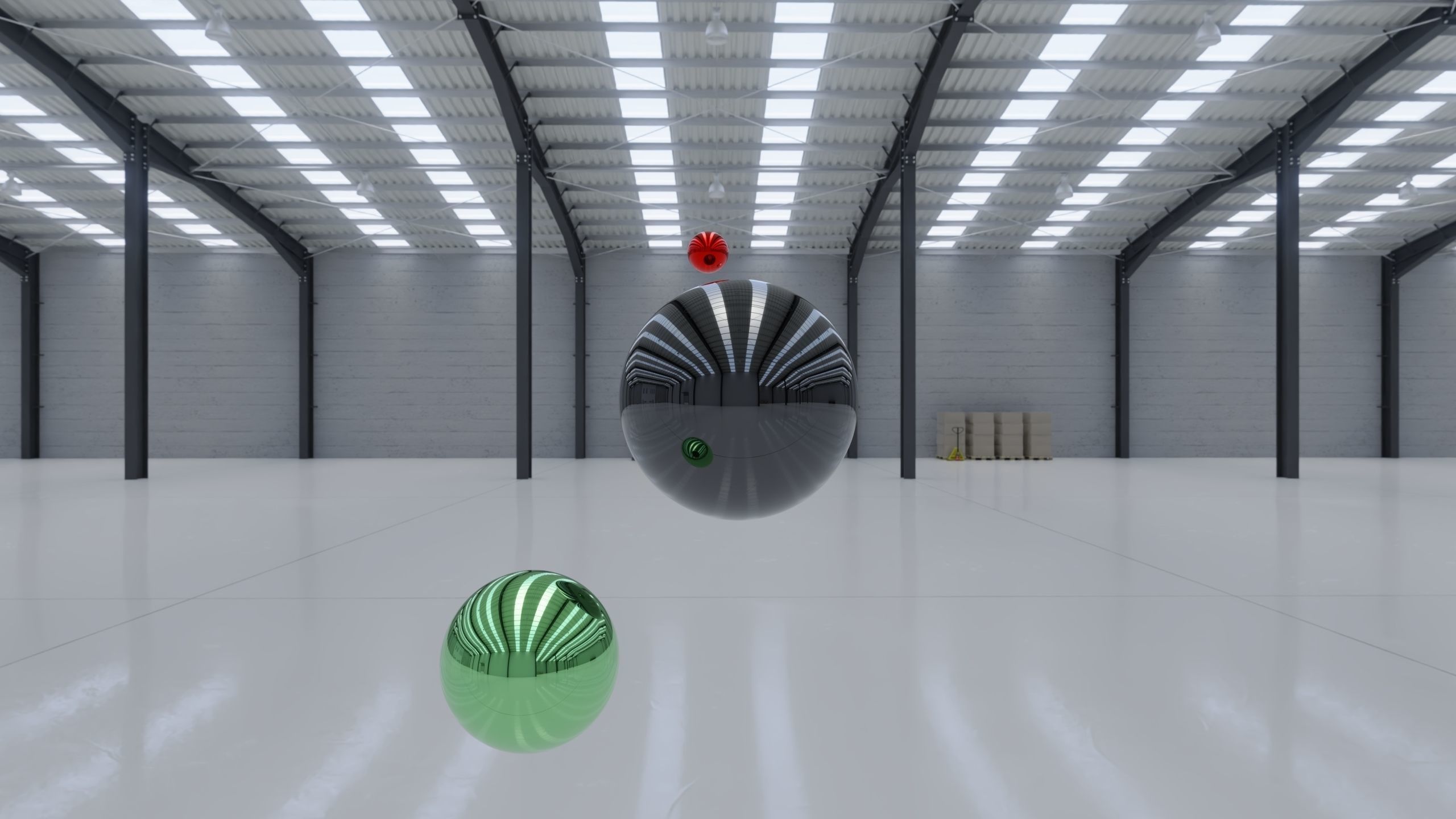 HDRI - Industrial Warehouse Interior 10 - 8192x4096 Texture_7