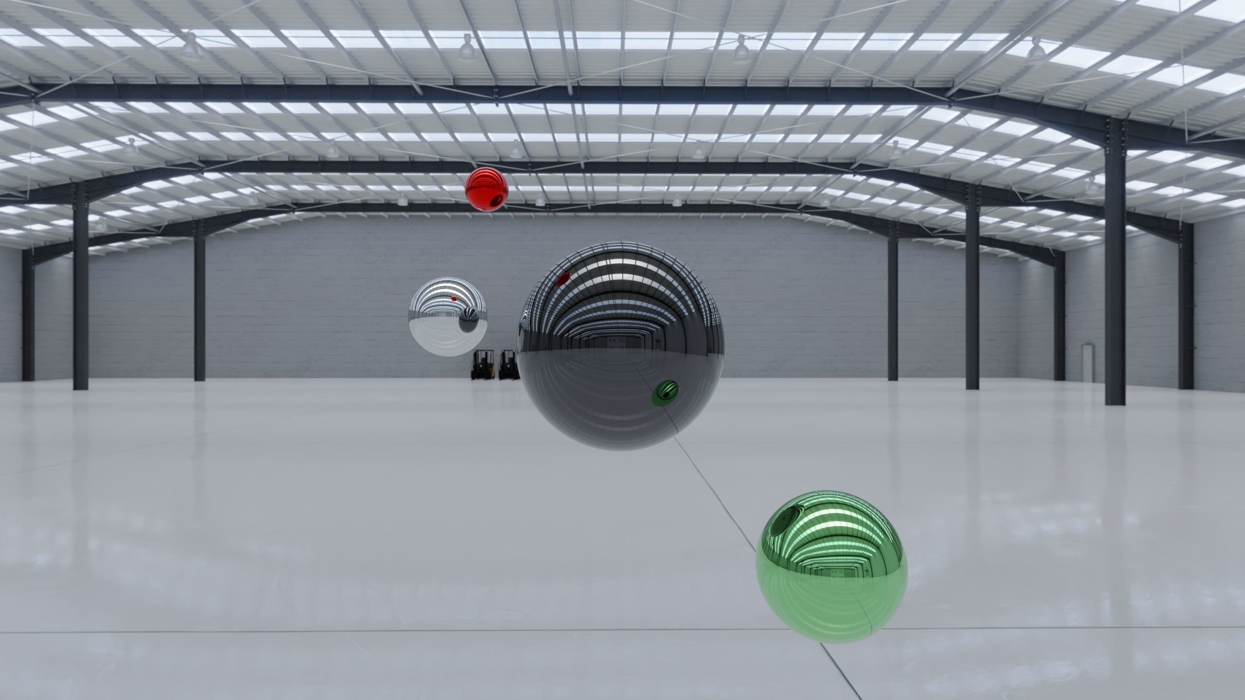 HDRI - Industrial Warehouse Interior 10 - 8192x4096 Texture_5