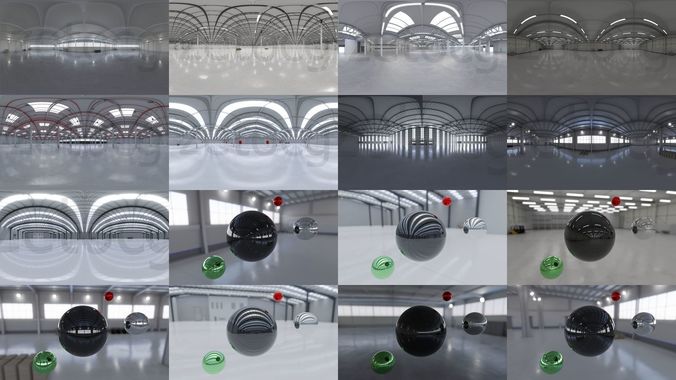 HDRI - Warehouse collection Texture
