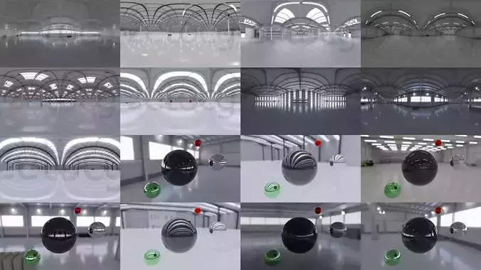 HDRI - Warehouse collection Texture