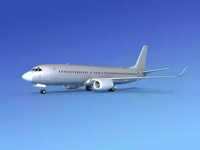 Boeing 737-800 Bare Metal