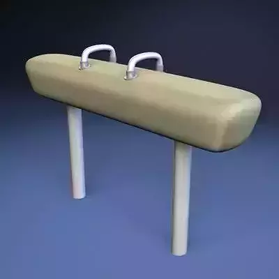 Olympic Pommel Horse 3D model