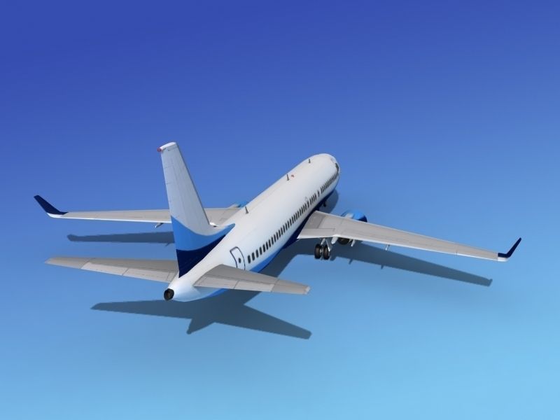 Boeing 737-800 BBJ 1 3D model_6