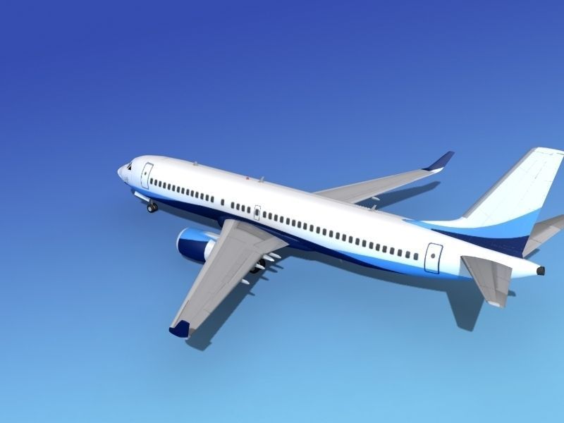 Boeing 737-800 BBJ 1 3D model_8
