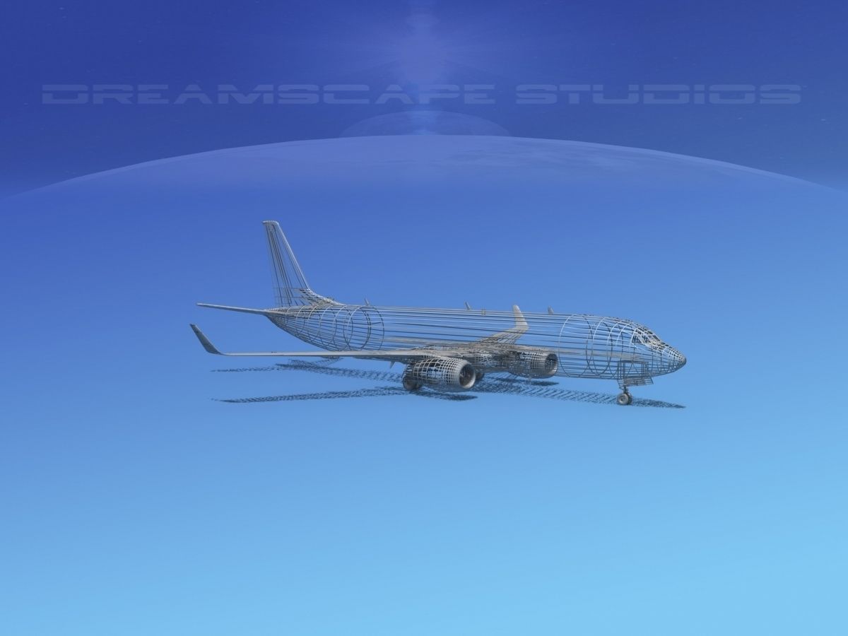 Boeing 737-800 BBJ 1 3D model_11