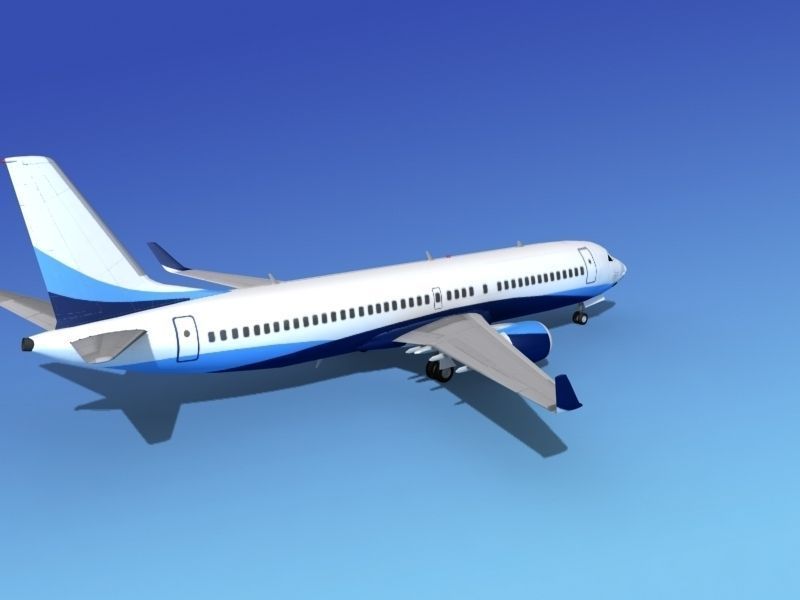 Boeing 737-800 BBJ 1 3D model_5
