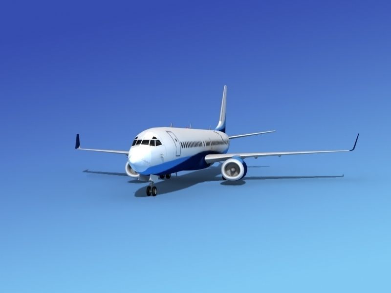 Boeing 737-800 BBJ 1 3D model_1