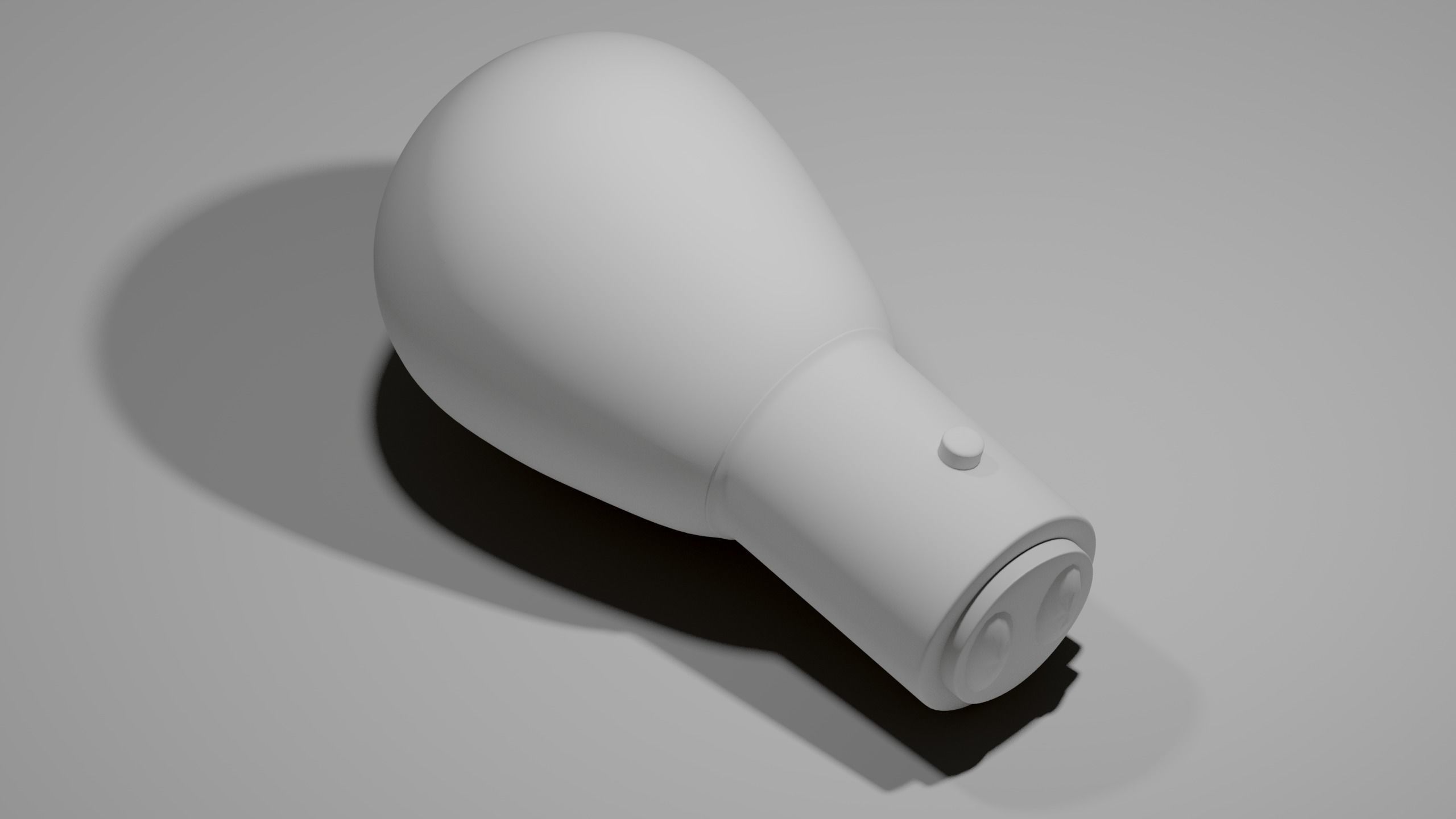 Car Rear Bulb Light Lamp PBR 3D model_2