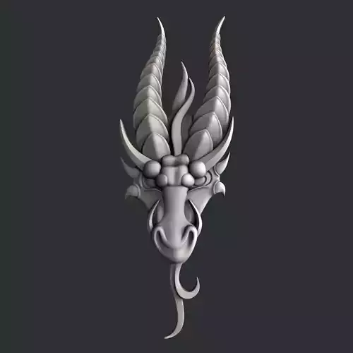 3d STL models for CNC dragon