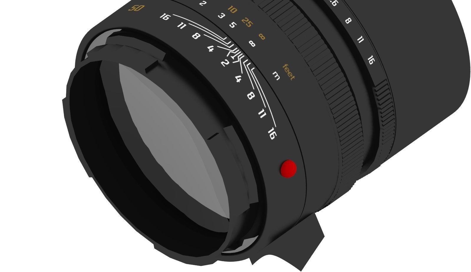 Leica M 240 with Summilux 50 mm lens 3D print model_5