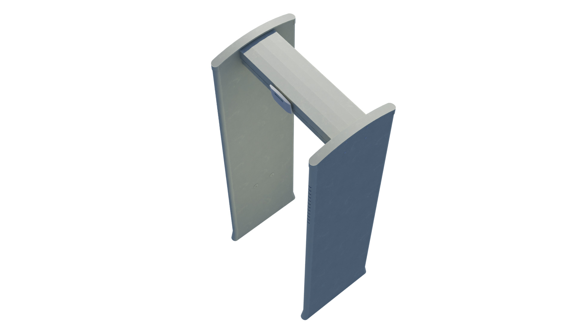 Metal Detector Low-poly 3D model_3