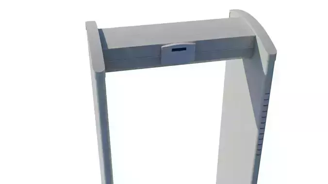 Metal Detector Low-poly 3D model
