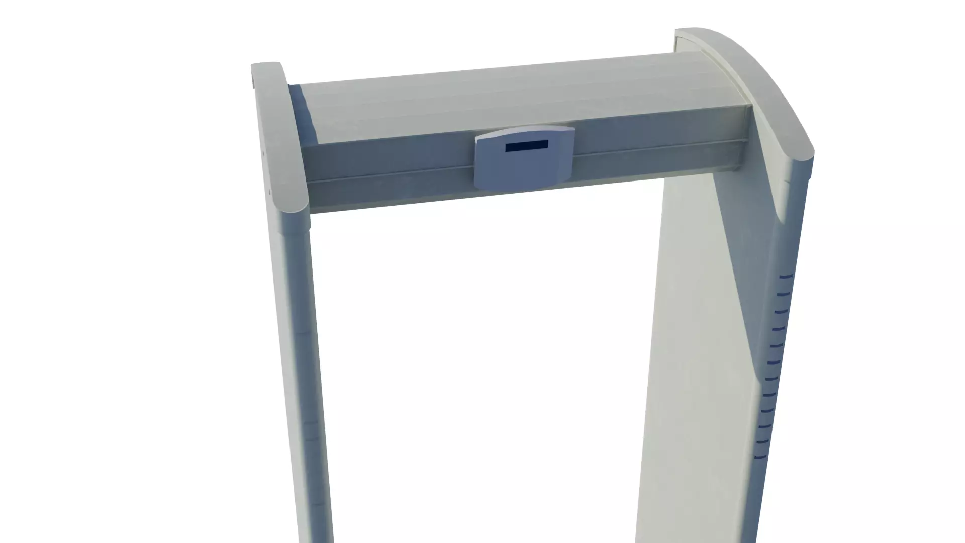 Metal Detector Low-poly 3D model_0