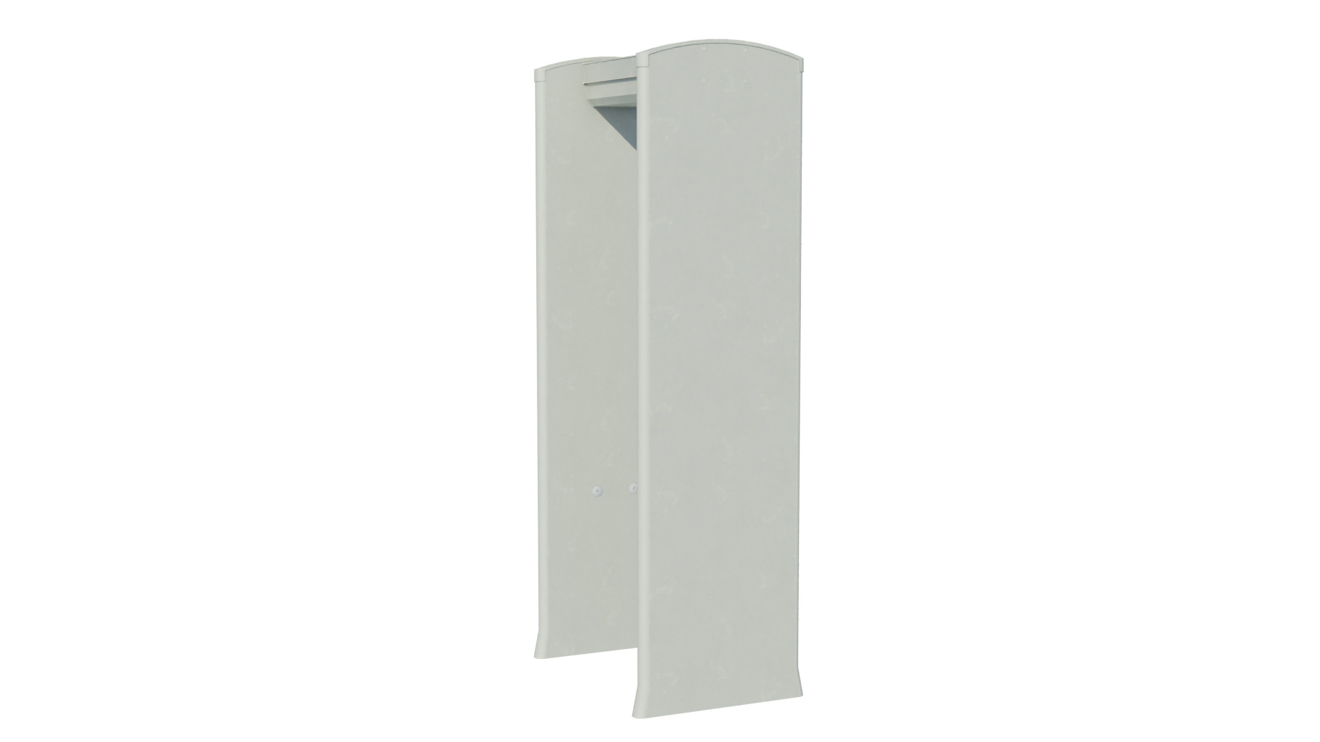 Metal Detector Low-poly 3D model_7