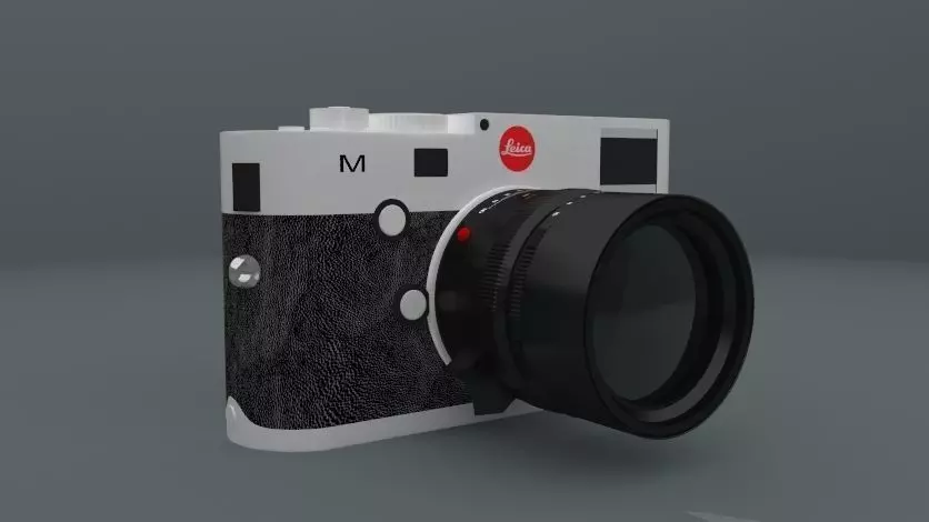Leica M 240 with Summilux 50 mm lens 3D model_0
