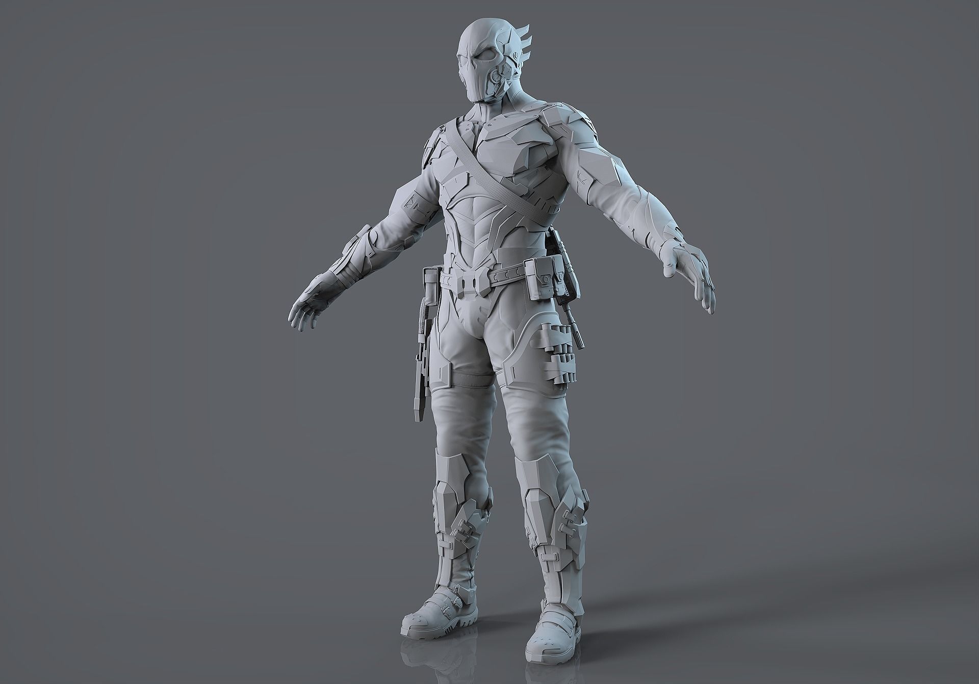 Sci-Fi Characters  Part 2 3D Model Collection_1