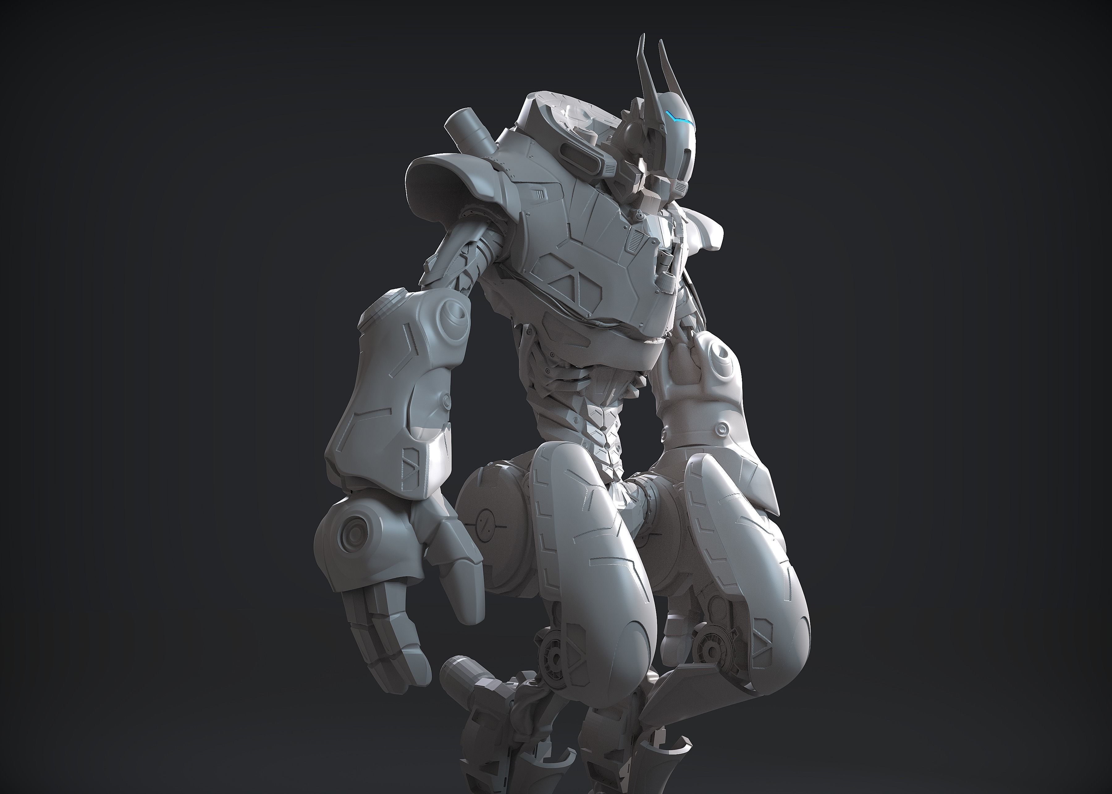 Sci-Fi Characters Part 3 3D Model Collection_3