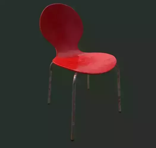 Rusty Old Kitchen Chair