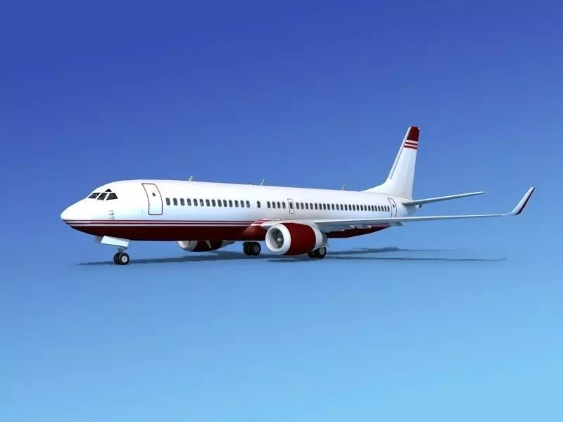 Boeing 737-800ER Corporate 1 3D model