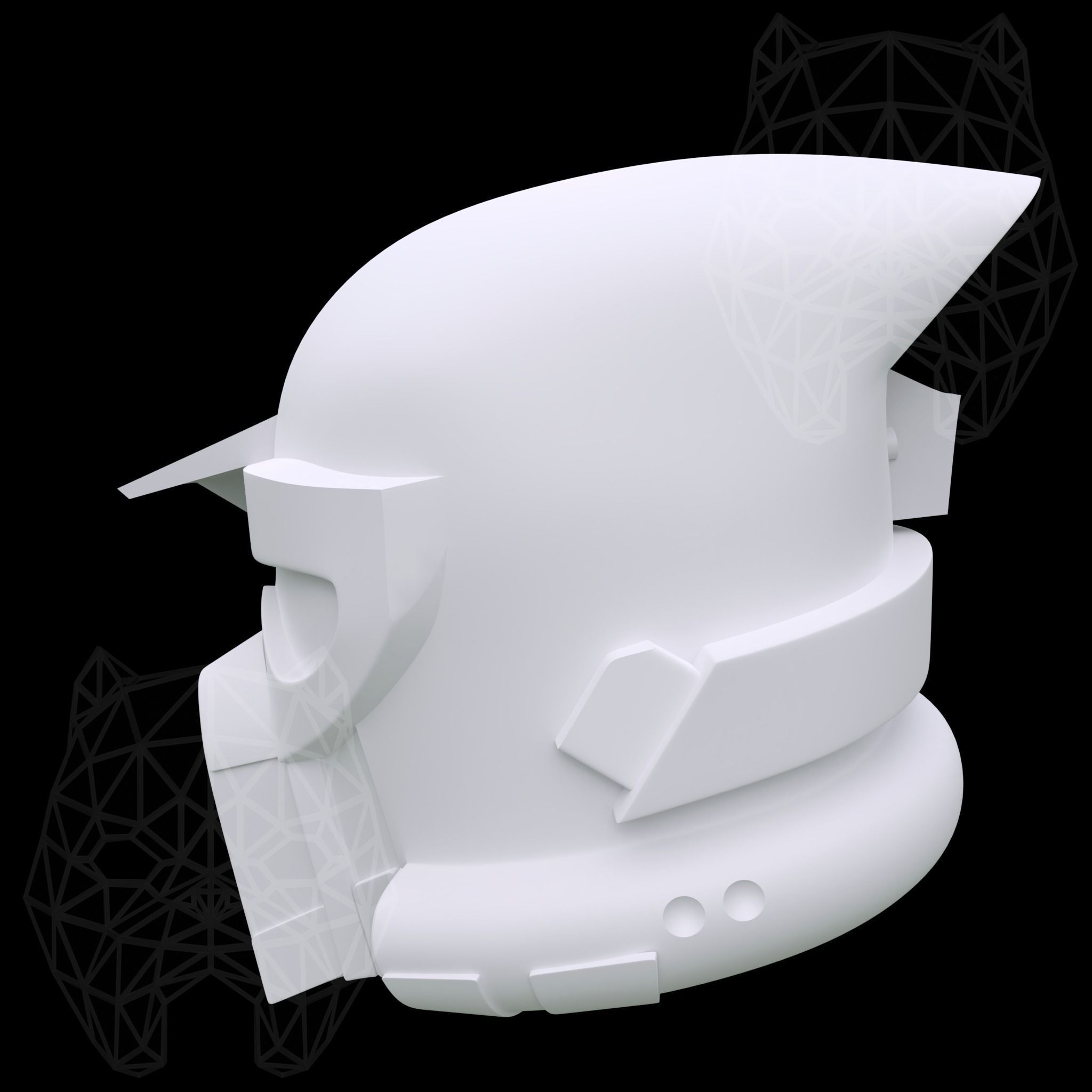 ARF Trooper Helmet 3D print model_2