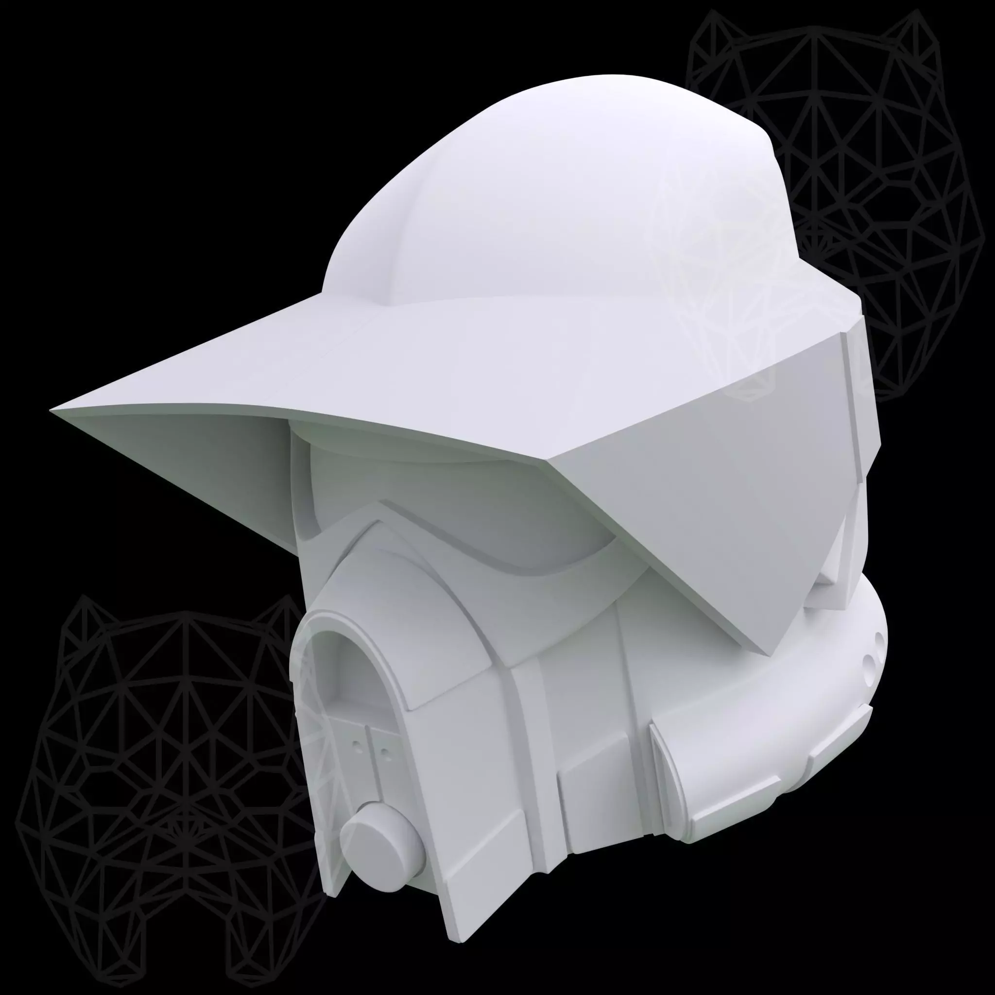ARF Trooper Helmet 3D print model_0