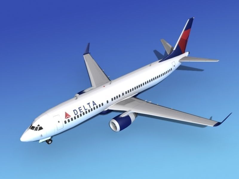 Boeing 737-800ER Delta Airlines 1 3D model_10