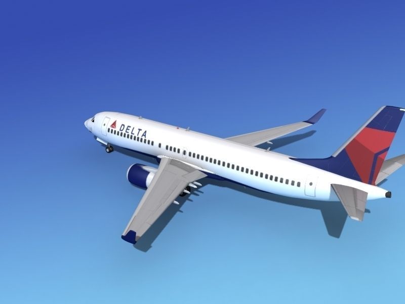 Boeing 737-800ER Delta Airlines 1 3D model_6