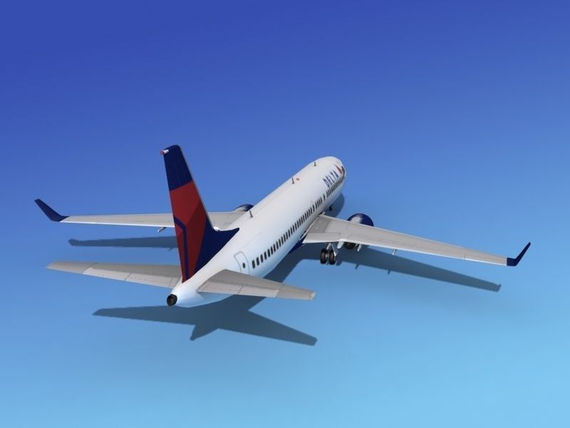 Boeing 737-800ER Delta Airlines 1 3D model_9