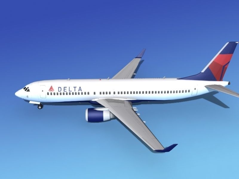 Boeing 737-800ER Delta Airlines 1 3D model_8